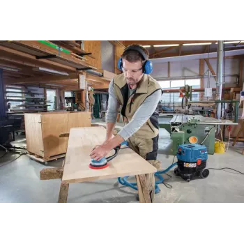 Bosch GET 75-150 Professional excentrická brúska 7300 ot/min 14600 OPM čierna, modrá 750 W
