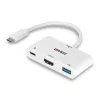 Lindy USB 3.2 Type-C na HDMI konvertor s USB Type-A portom a Power Delivery