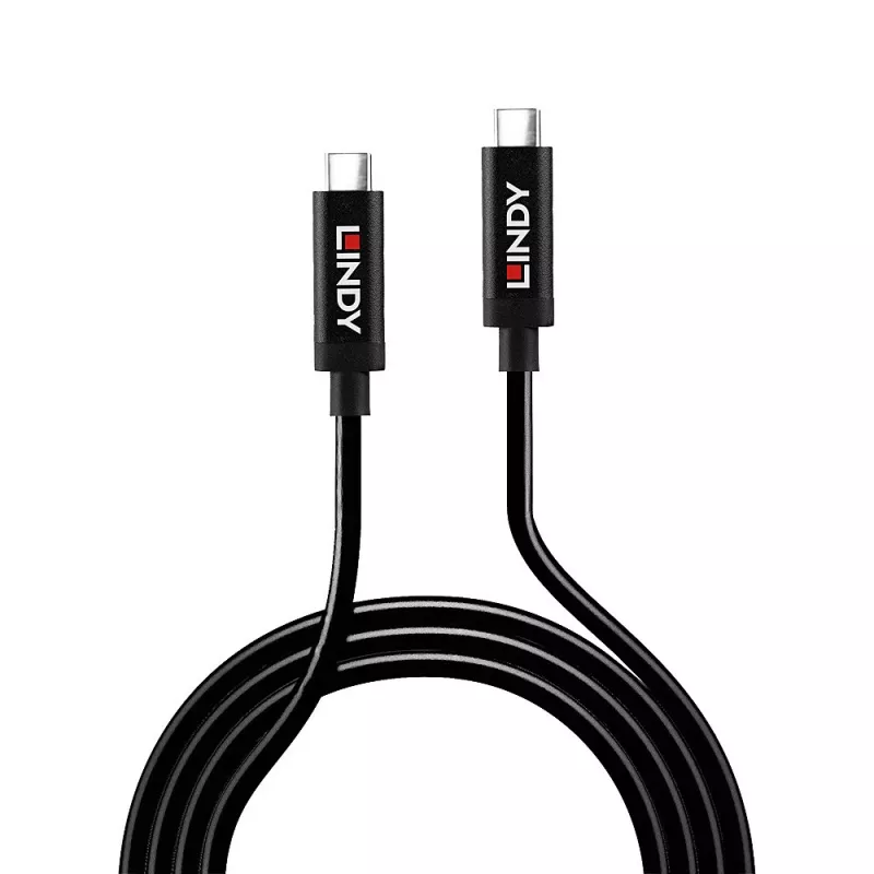 USB kábel Lindy 3m USB 3.2 Gen 2 C/C aktívny kábel