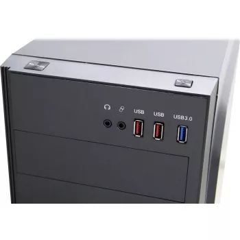 INTER-TECH vežová skriňa - ATX - B-42 RGB