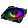SilverStone Air Slimmer 90 ARGB SST-AS90B-ARGB ventilátor do skrinky, 92 mm, 500–2500 ot./min, čierna