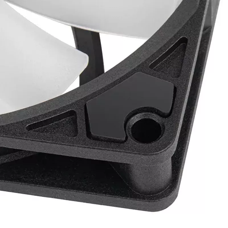 SilverStone Air Slimmer 90 ARGB SST-AS90B-ARGB ventilátor do skrinky, 92 mm, 500–2500 ot./min, čierna
