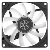 SilverStone Air Slimmer 90 ARGB SST-AS90B-ARGB ventilátor do skrinky, 92 mm, 500–2500 ot./min, čierna