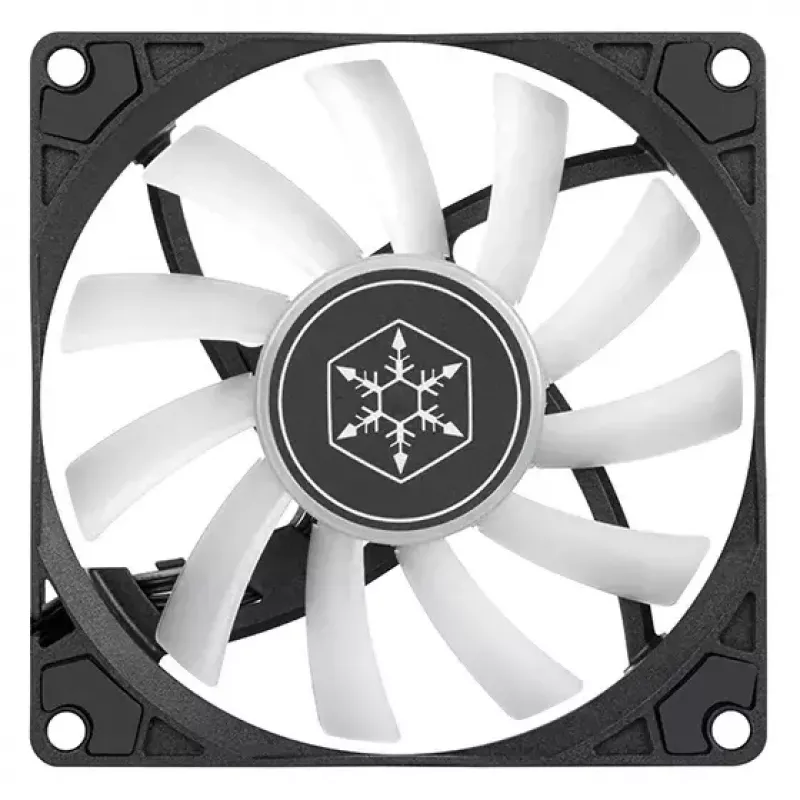SilverStone Air Slimmer 90 ARGB SST-AS90B-ARGB ventilátor do skrinky, 92 mm, 500–2500 ot./min, čierna