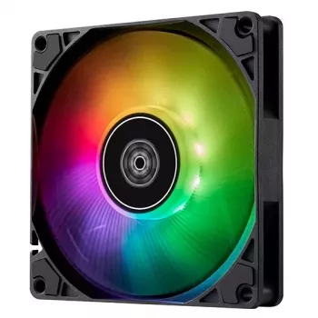 Ventilátor Silverstone Air Slimmer 90 ARGB 9,2 cm čierny 500–2500 RPM