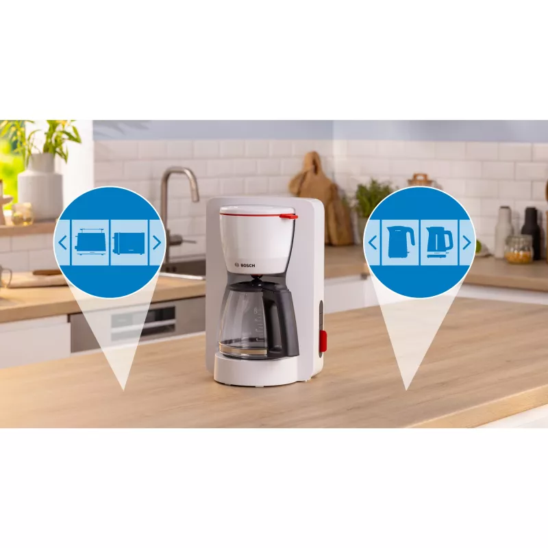 Bosch TKA3M131 kávovar manuálny filtrový kávovar 1,25 L