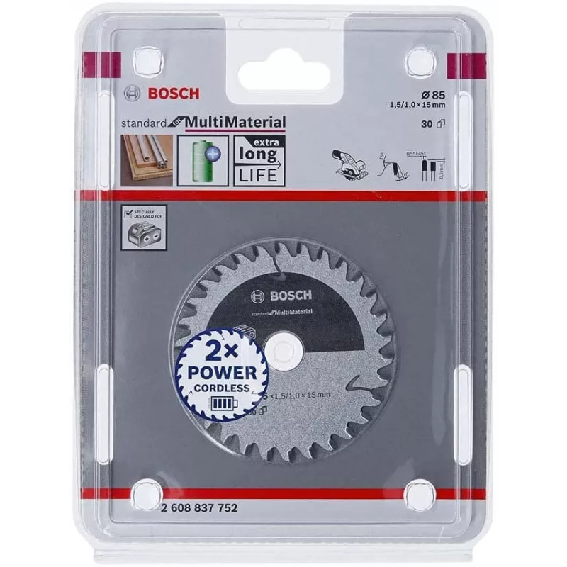 Bosch 2608837752 kotúčový pílny list 8,5 cm 1 ks