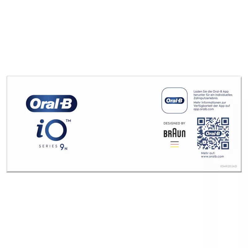 Oral-B iO Series 9n rotačno-oscilačná zubná kefka pre dospelých ružová