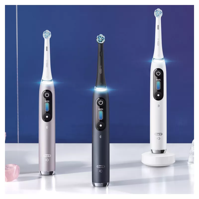Oral-B iO Series 9n rotačno-oscilačná zubná kefka pre dospelých ružová