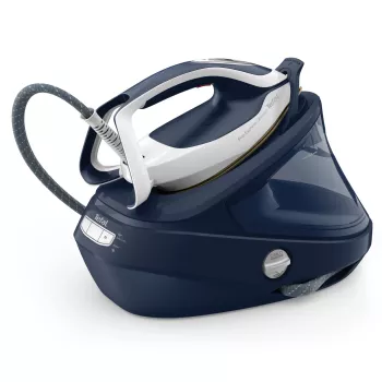 Tefal Pro Express Ultimate II GV9720 1,2 L Durilium Airglide Autoclean Ultra Thin žehliaca plocha modrá, biela