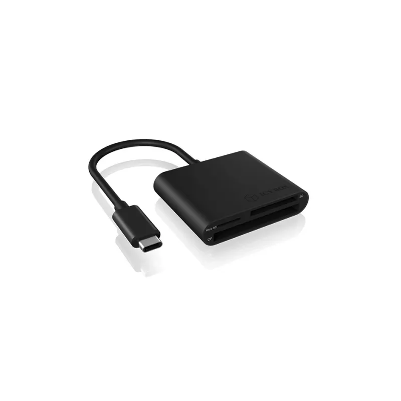 ICY BOX IB-CR301-C3 čítačka kariet USB 3.2 Gen 1 (3.1 Gen 1) Type-C čierny