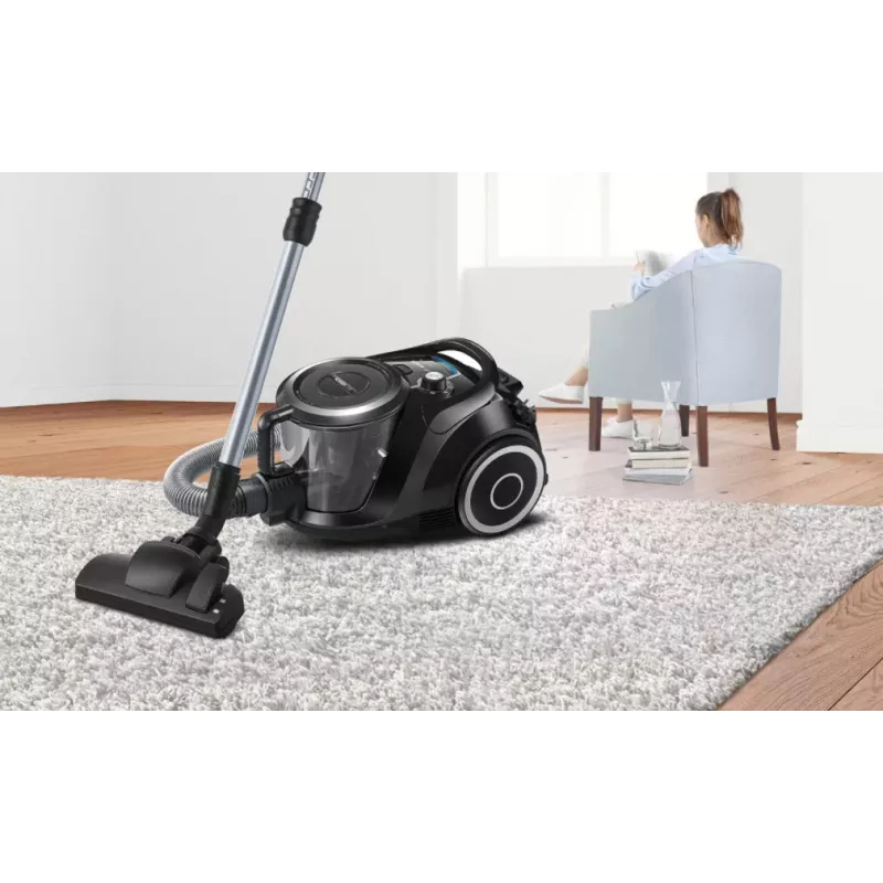 Bosch Serie 6 BGC41XSIL vysávač 2,4 L cylindrický vysávač suchý 700 W bez vrecka