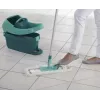 Vedro s mopovacím systémom Leifheit 55076 — ergonomický lis, veľký objem, zelená