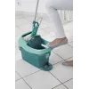 Vedro s mopovacím systémom Leifheit 55076 — ergonomický lis, veľký objem, zelená