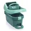 Vedro s mopovacím systémom Leifheit 55076 — ergonomický lis, veľký objem, zelená