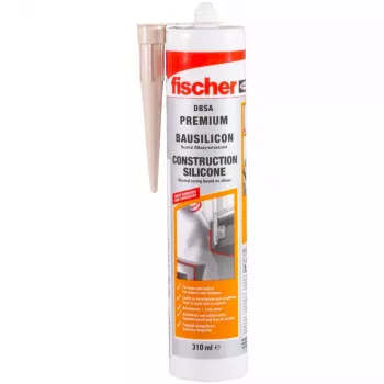 Silikónový tesniaci prostriedok Fischer Premium stavebný tesniaci prostriedok DBSA
