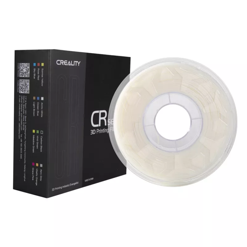 CREALITY 3D filament PLA 1,75 mm slonovinová biela 1 kg