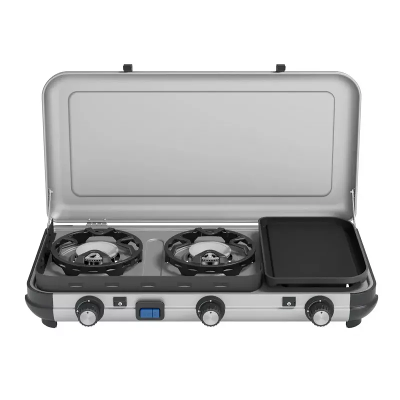Varič na kvapalné palivo Campingaz 2 MULTI COOK, 2 varné zóny, manuálne ovládanie