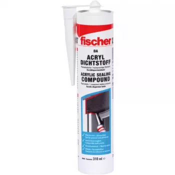 Akrylová tesniaca hmota Fischer 053110 310 ml biela