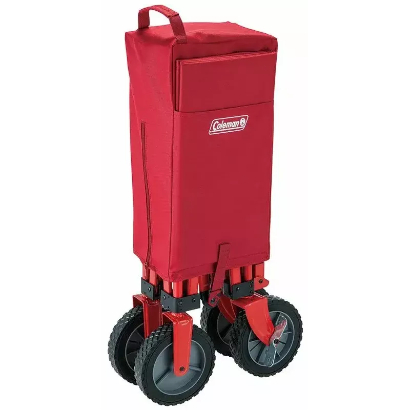 Campingový transportný vozík Coleman 2000035214 červený