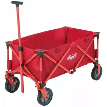 Campingový transportný vozík Coleman 2000035214 červený