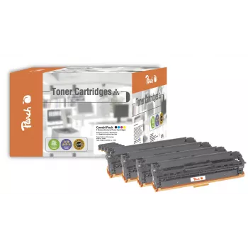Peach 110849 tonerová kazeta 4 ks čierna, azúrová, purpurová, biela