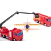 Siku darčeková sada hasiči, hasičské auto, 3 rok(y), kov, plast, čierna, oranžová, červená, biela