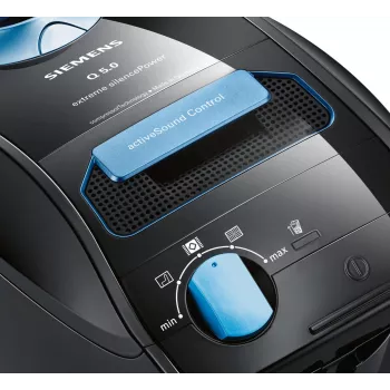 Siemens VSQ5X1230 vysávač 4,5 L valcový vysávač suchý 850 W vrecko na prach