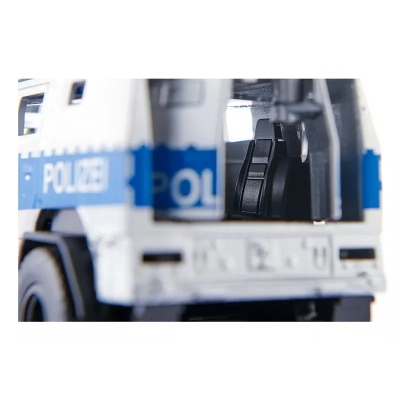 Siku Rheinmetall MAN Survivor R model policajného auta zmontovaný 1:50