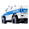 Siku Rheinmetall MAN Survivor R model policajného auta zmontovaný 1:50