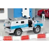 Siku Rheinmetall MAN Survivor R model policajného auta zmontovaný 1:50