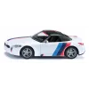 Siku model športového auta BMW Z4 M40i, zmontovaný mierka 1:50, D 40 mm × Š 87 mm × V 29 mm