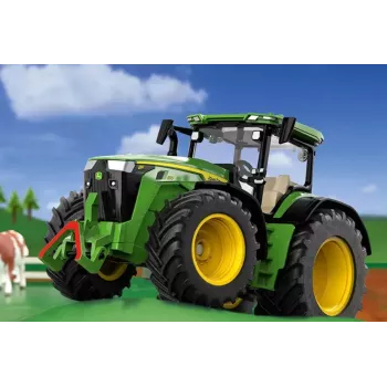 Traktor Siku John Deere 8R 370 čierna zelená žltá