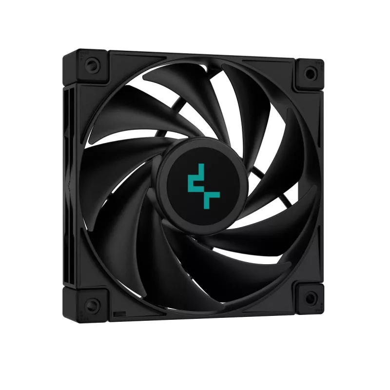 DEEPCOOL Ak400 Zero Dark procesorový vzduchový chladič 12 cm – čierny