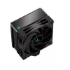 DEEPCOOL Ak400 Zero Dark procesorový vzduchový chladič 12 cm – čierny