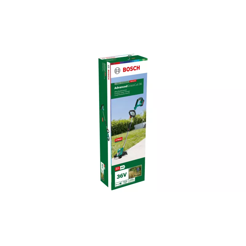 Bosch AdvancedGrassCut 36 30 cm batéria čierna, zelená