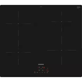 Siemens iQ100 EU611BEB6E varná doska čierna vstavaná 60 cm zónová indukčná varná doska 4 zóny