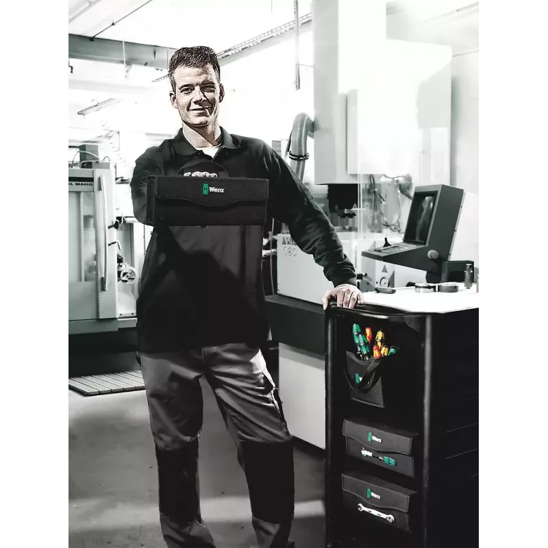 Kufrík na náradie Wera 2go 3 čierny