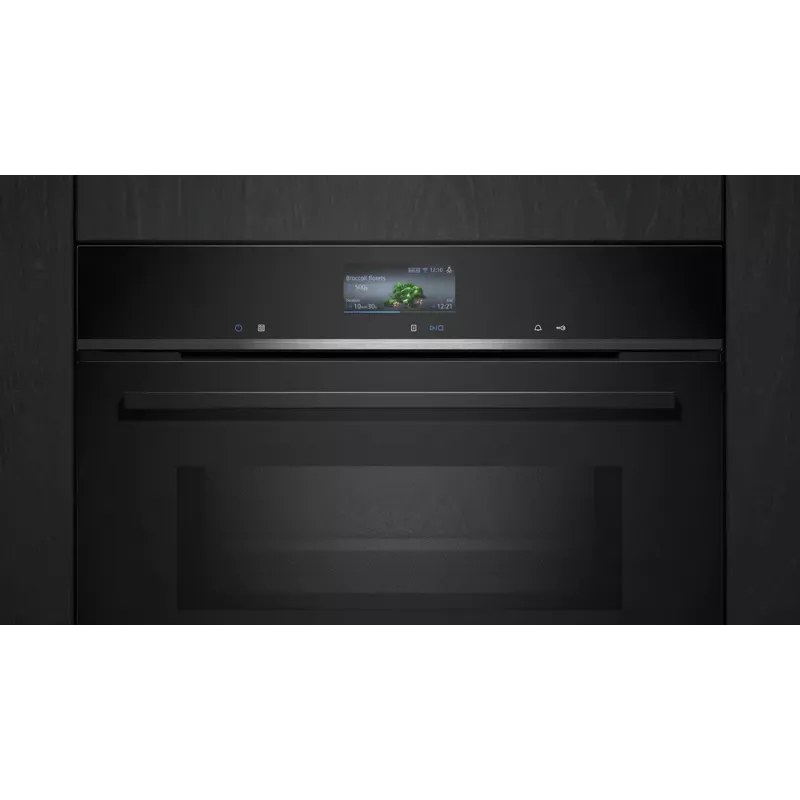 Siemens iQ700 CM776GKB1 rúra na pečenie 45 L 900 W čierna, nerez