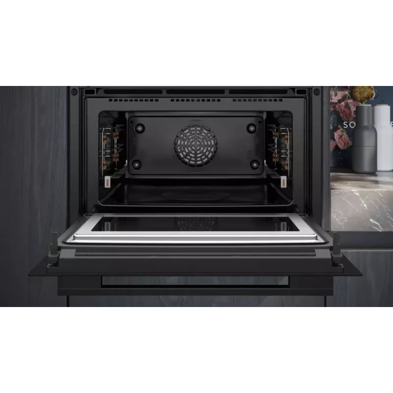 Siemens iQ700 CM776GKB1 rúra na pečenie 45 L 900 W čierna, nerez