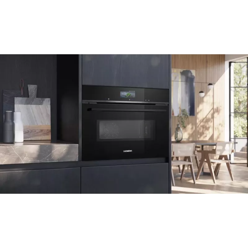 Siemens iQ700 CM776GKB1 rúra na pečenie 45 L 900 W čierna, nerez