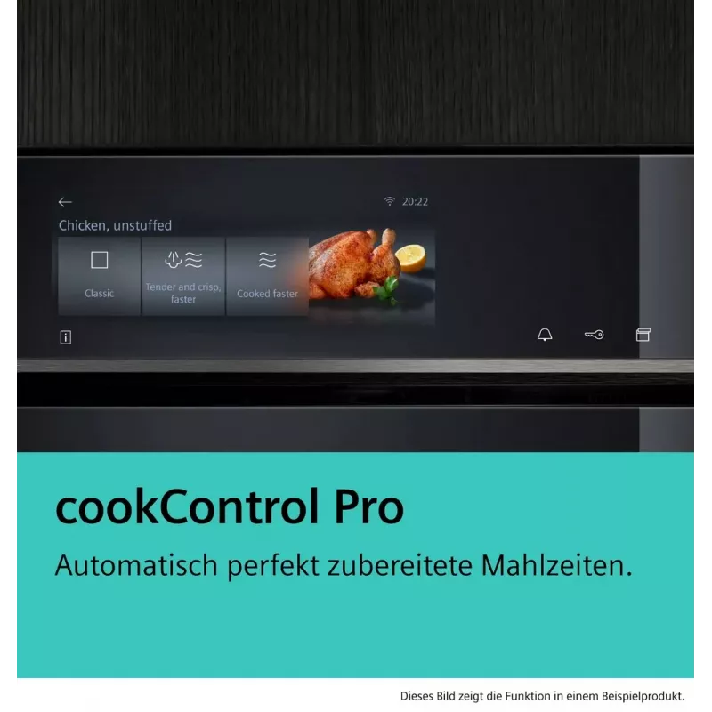 Siemens iQ700 CM776GKB1 rúra na pečenie 45 L 900 W čierna, nerez