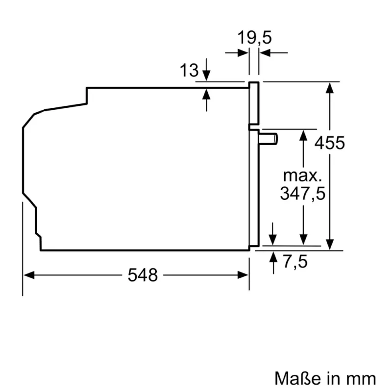 Siemens iQ700 CM776GKB1 rúra na pečenie 45 L 900 W čierna, nerez