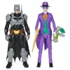 DC Comics, Batman Adventures, Batman vs The Joker sada akčných figúrok, 2 figúrky, 12 dielov výzbroje, 30,5-cm superhrdinská hračka pre chlapcov a dievčatá