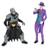DC Comics, Batman Adventures, Batman vs The Joker sada akčných figúrok, 2 figúrky, 12 dielov výzbroje, 30,5-cm superhrdinská hračka pre chlapcov a dievčatá
