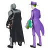 DC Comics, Batman Adventures, Batman vs The Joker sada akčných figúrok, 2 figúrky, 12 dielov výzbroje, 30,5-cm superhrdinská hračka pre chlapcov a dievčatá