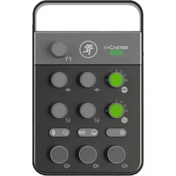 Mixér Mackie MixCaster Live prenosný 8-kanálový USB – kompaktný live mixpult s integrovaným USB rozhraním