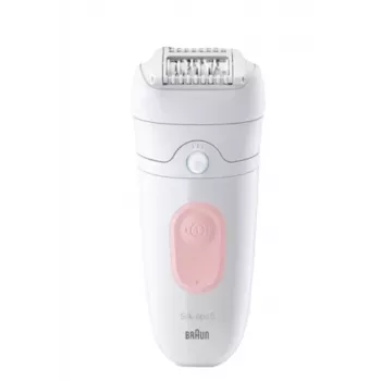 Braun Silk-épil 5 Silk-epil 5 SE5-230 epilátor, ružová, biela, 28 pinzet, MicroGrip, 0,5 mm, akumulátor, vstavaný akumulátor
