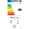 Vstavaná chladnička NEFF KU2222FD0 110 L (chladnička 93 L / mraznička 17 L) biela, pravé otváranie