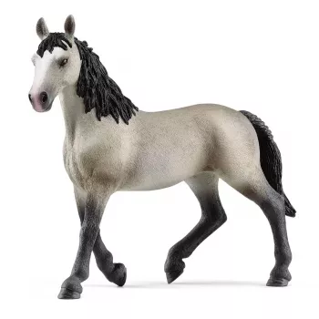 schleich HORSE CLUB Selle Français kobyla, 5 rokov, kone, čierna, sivá, plast